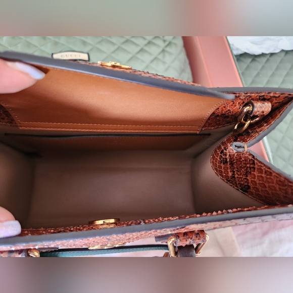NWT Gucci Diana python bag - Picture 5 of 12